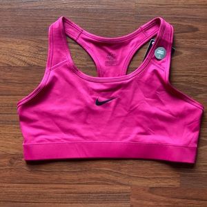 Nike pink sports bra